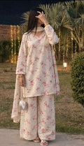 Blush Pink Floral Punjabi Suit